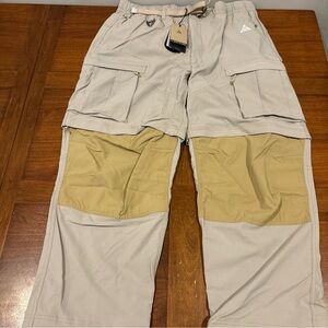 Nike ACG "Smith Summit" Cargo Pants Grey Beige SZ XL Men's FN0428-009 NWT